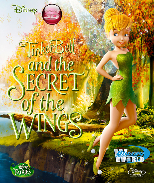 D112. Tinker Bell Secret Of The Wings - BÍ MẬT NÀNG TIÊN NHỎ 3D 25G (DTS-HD 5.1)  
